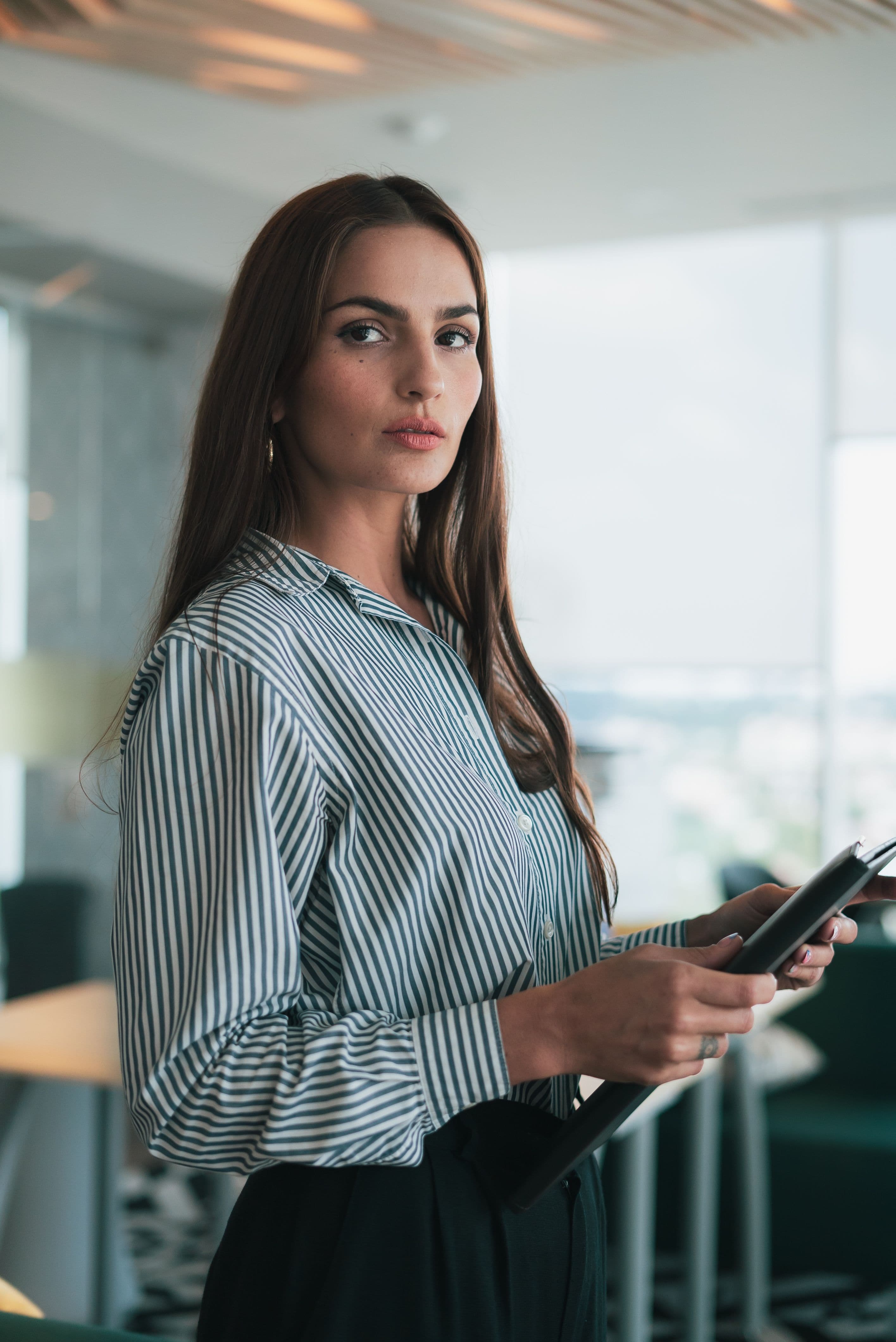 Job seeker preparing for an interview with Mintex Staffing's recruitment team