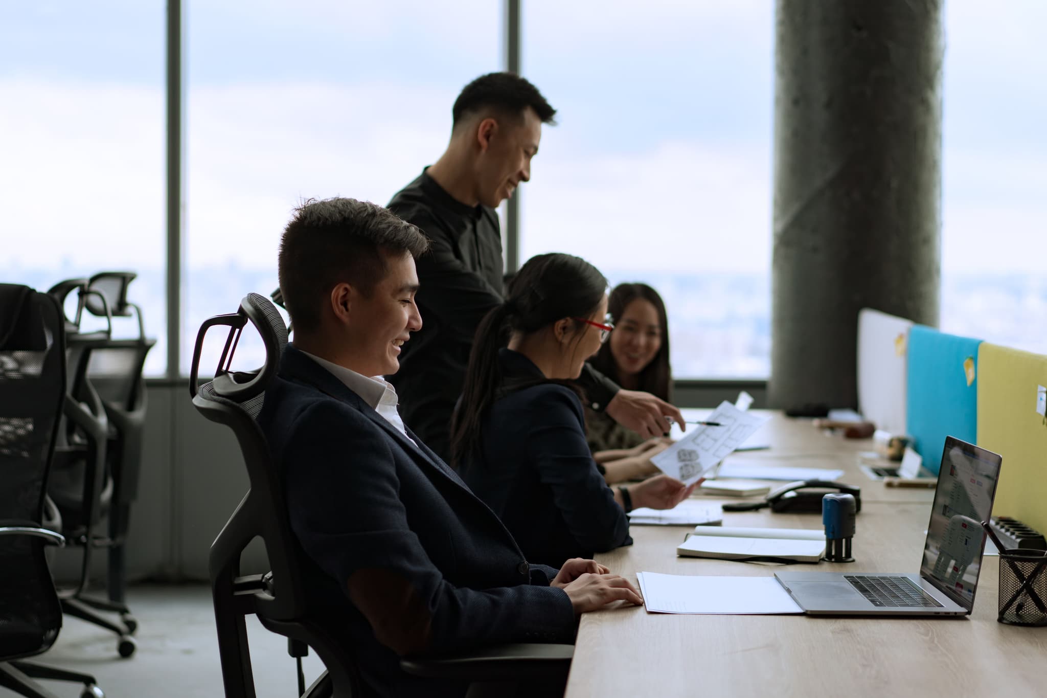 Hiring manager interviewing a pre-screened candidate for a permanent role